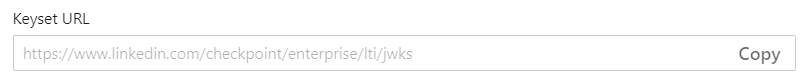 Keyset URL