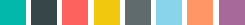 Screenshot of the color sequence for the Classic theme.