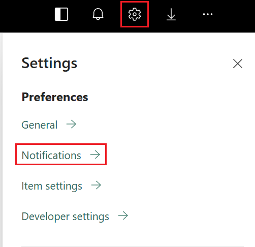 Screenshot showing Settings.