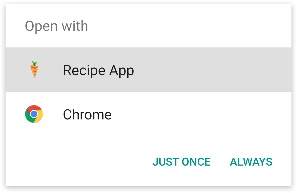 Screenshot of a disambiguation dialog