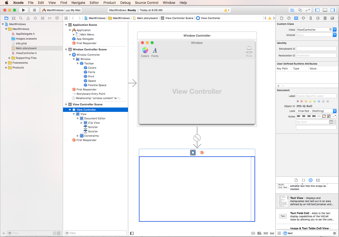 Setting the file's owner