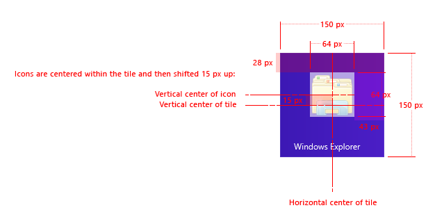 app tile design guidance.
