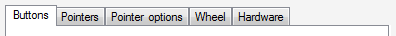 screen shot of five tabs