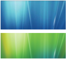 screen shot of windows themes