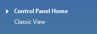 screen shot of label with right-pointing triangle