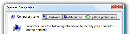 screen shot of tab labels with icons