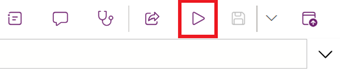 Screenshot that shows where the Preview app action is located.