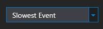 Hover state drop-down/combo box in the Dark theme Hover state drop-down/combo box in the Dark theme