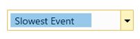 Drop-down/combo box text input selection in the Blue theme Drop-down/combo box text input selection in the Blue theme