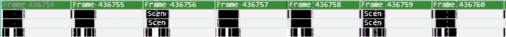 PIX events named with the Frame * pattern