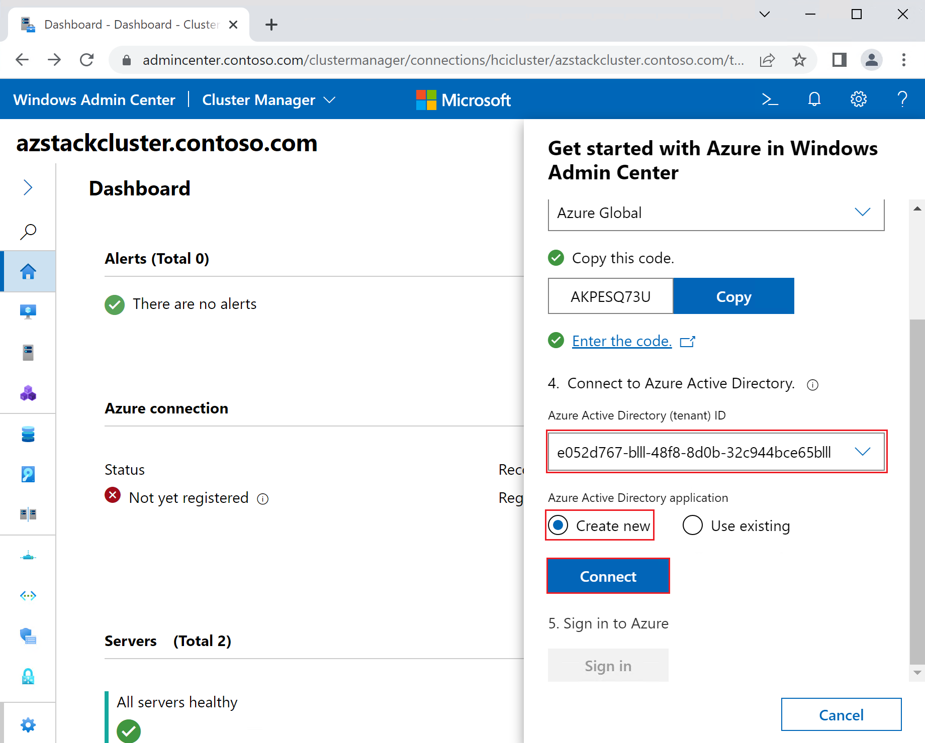 Create service princpals in the Microsoft Entra tenant