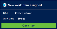 Case assignment notification Case assignment notification.