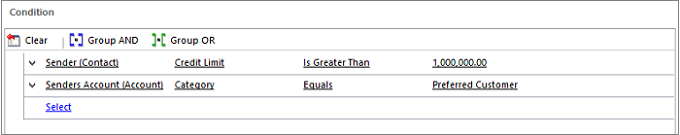 Automatic case creation conditions.