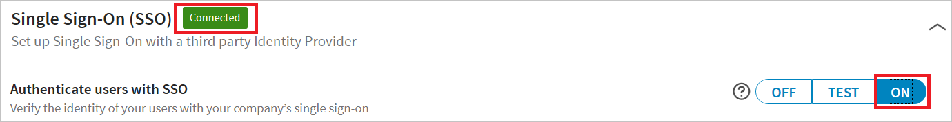 Screenshot shows Single Sign-On where you can select Automatically assign licenses.