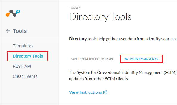 Netskope User Authentication Add SCIM