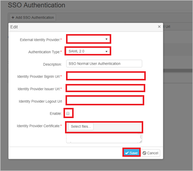 SSO Authentication