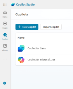 Select Copilot for Microsoft 365