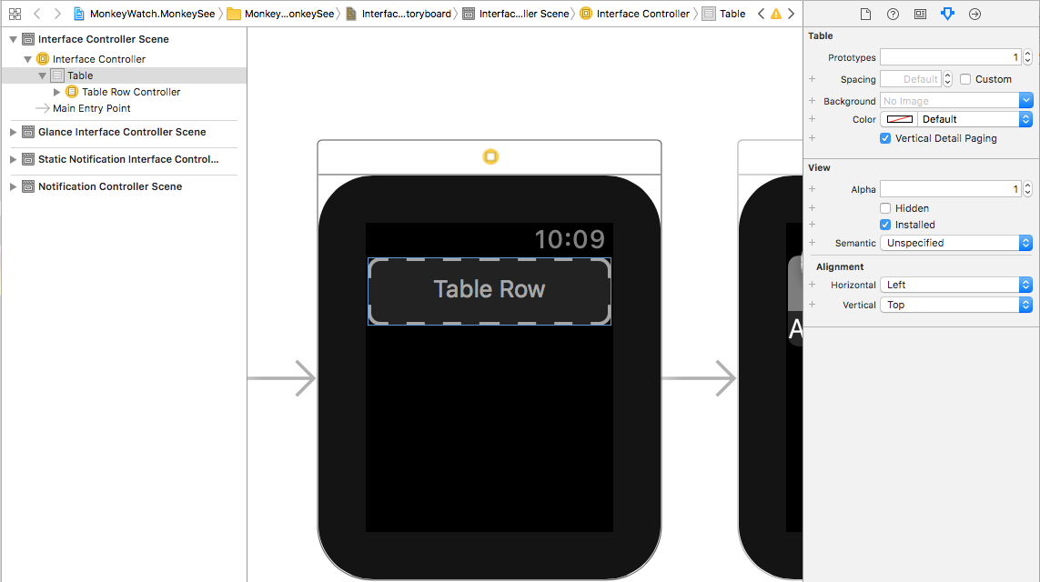 Check the Vertical Detail Paging checkbox