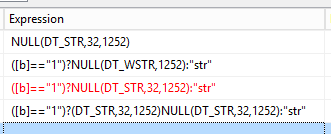 String data types in SSIS expressions String data types in SSIS expressions
