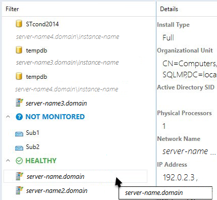 Screenshot showing the Tooltip.