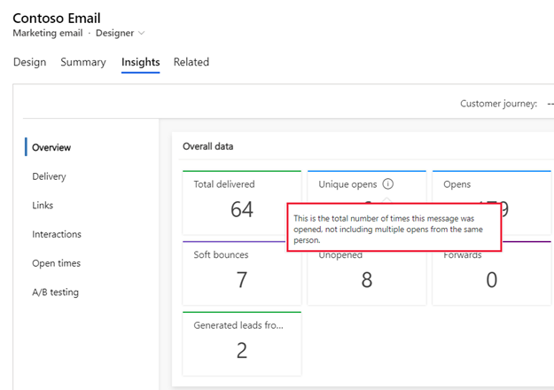 Screenshot of the info icon with the tooltip displayed.