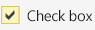 Hover state check box in the Blue theme Hover state check box in the Blue theme