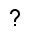 Screenshot of StatusCircleQuestionMark.