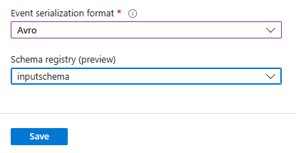 Screenshot showing the Event Hubs configuration page.