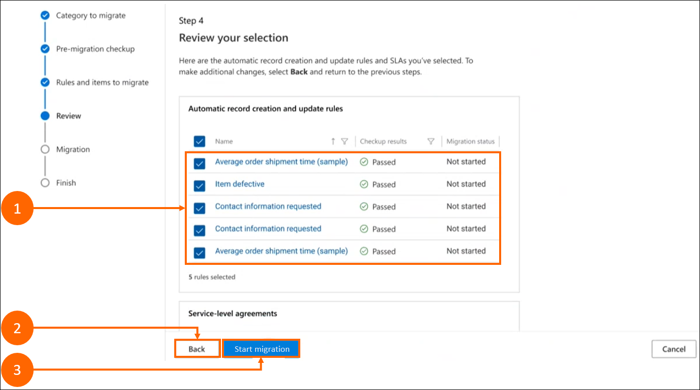 Migration tool - Step 4 Migration tool - Step 4.