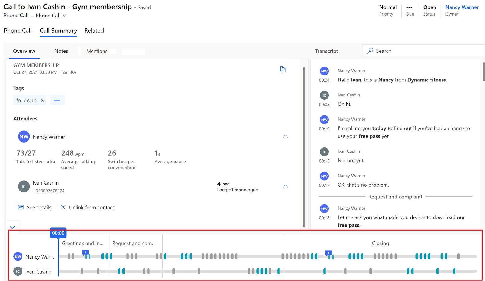 Playback timeline with segmentation Playback timeline with segmentation