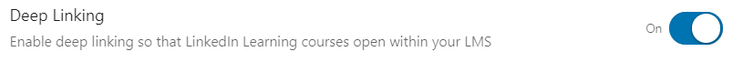 Enable Deep Linking