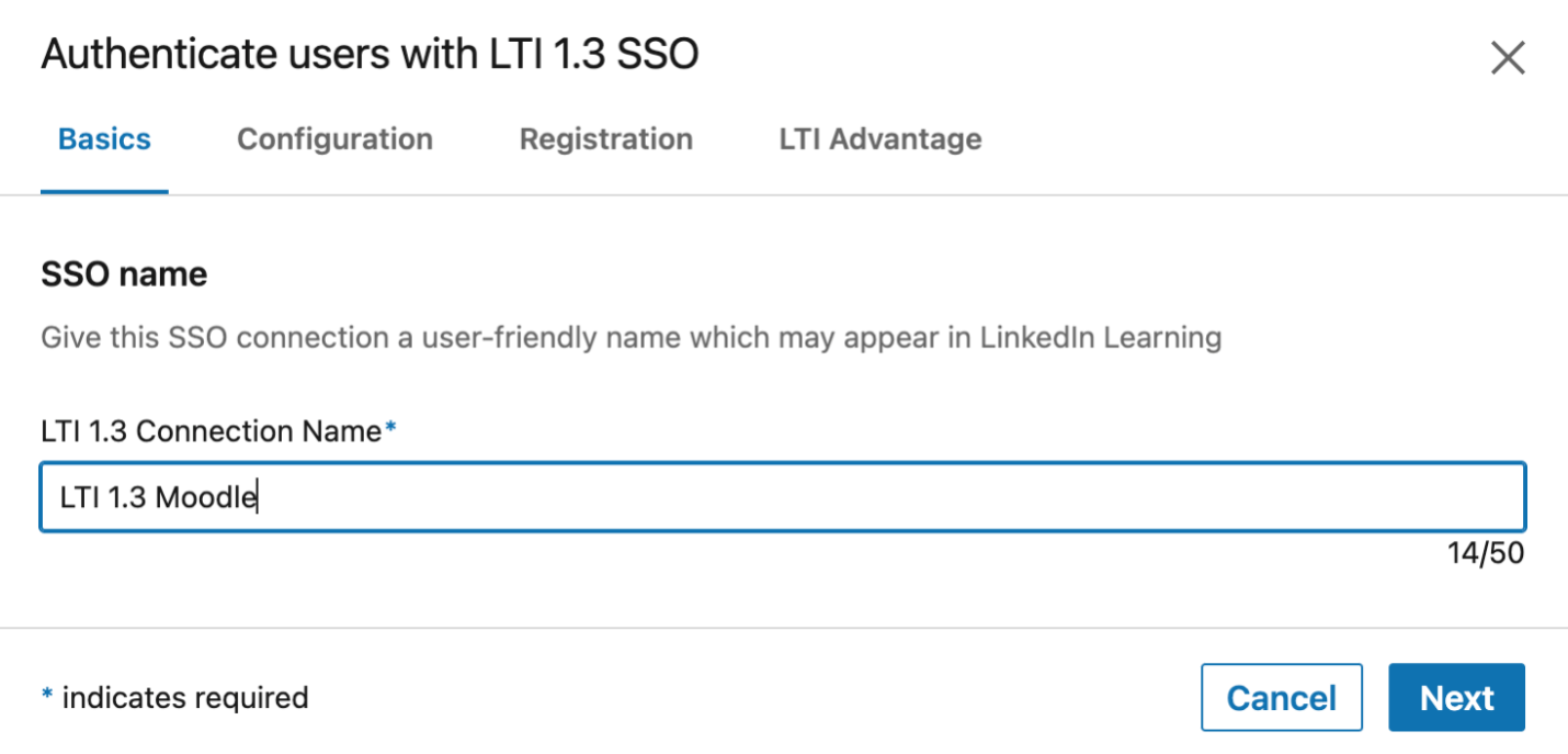 Add LTI SSO Chooser