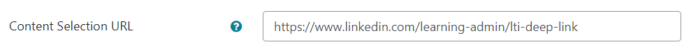 Content Selection URL