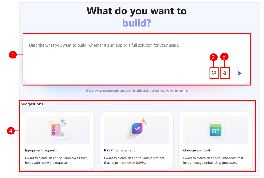 Screenshot of the prompt writing interface with enhance prompt button.