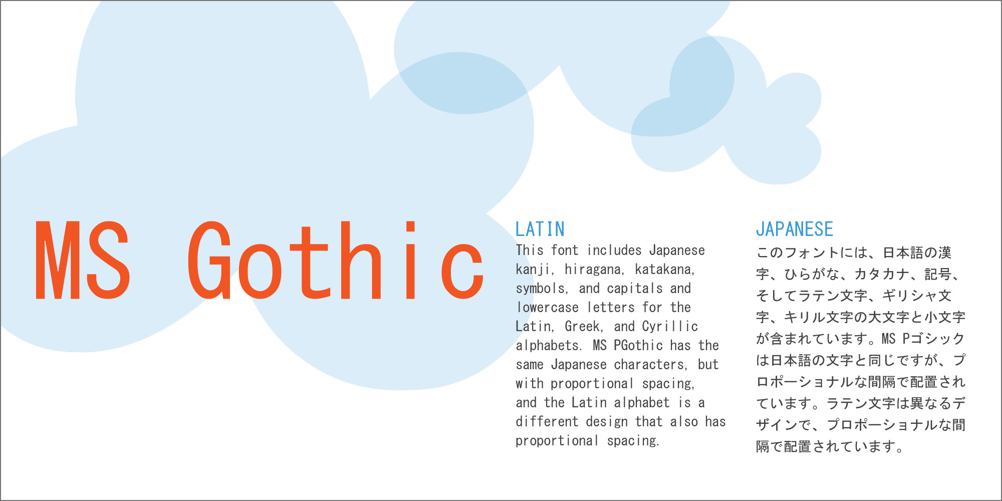 MSGothic Poster 4