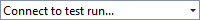 Command bar combo box input field