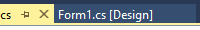 Default background document tab