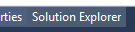 Background tool window tab on hover
