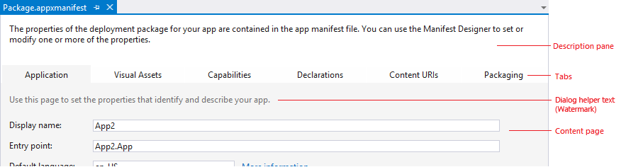 Manifest Designer (redline)
