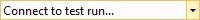 Command bar combo box input field on hover