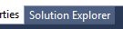 Default background tool window tab