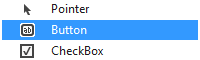 Focused, selected toolbox child node