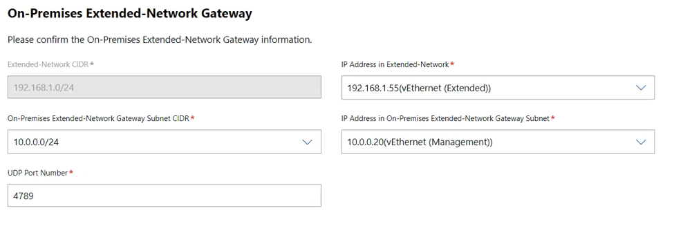 Extended network