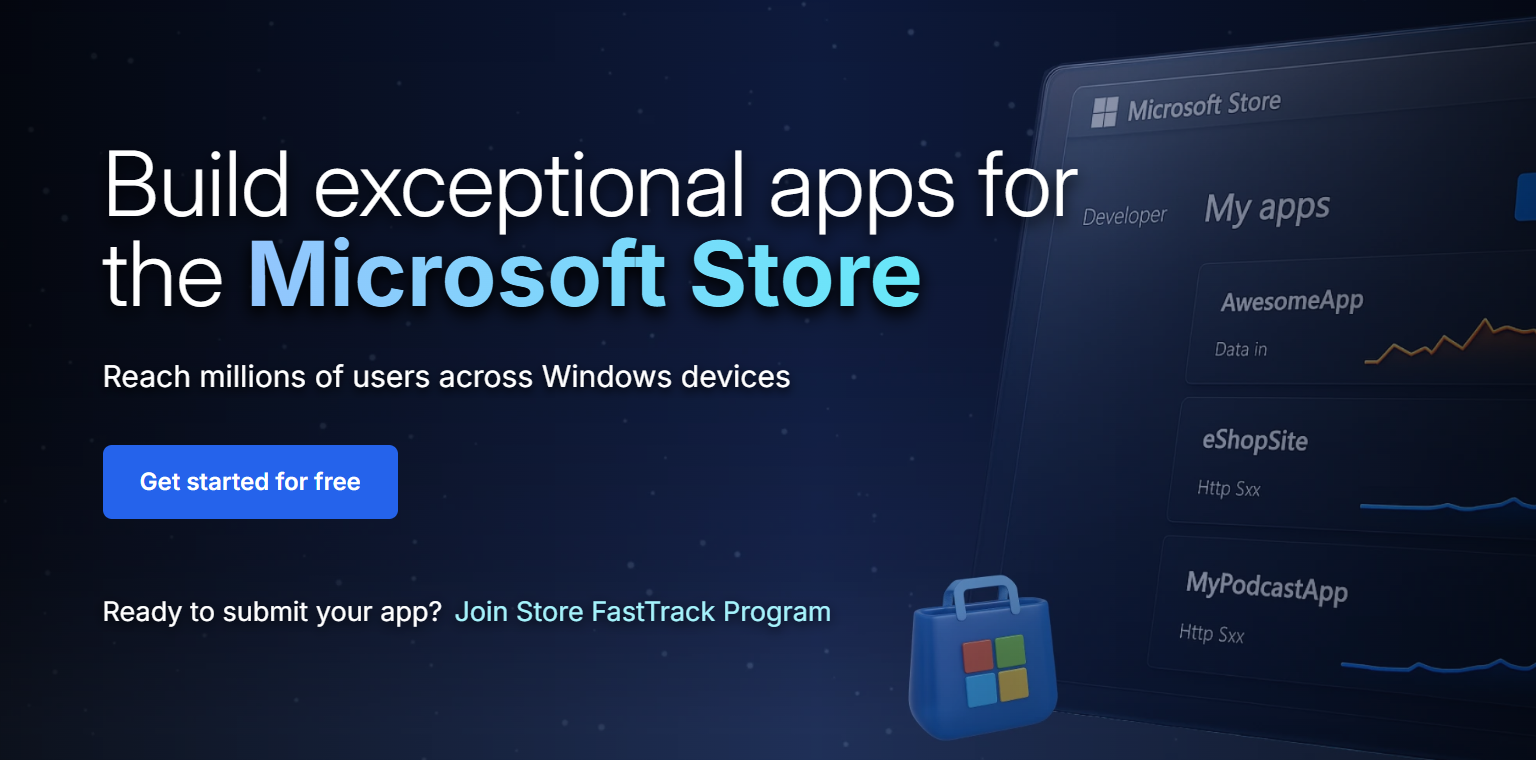 Store developer website