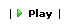 screen shot of play command with small triangle