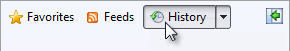 screen shot of window with buttons for tabs