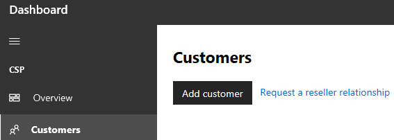 Request a reseller relationship.