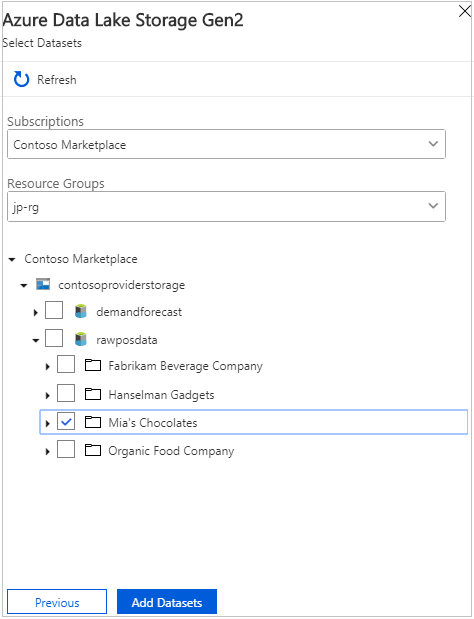 Select Datasets SelectDatasets