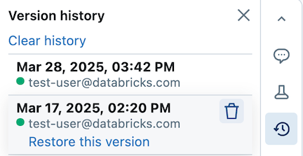 Delete version