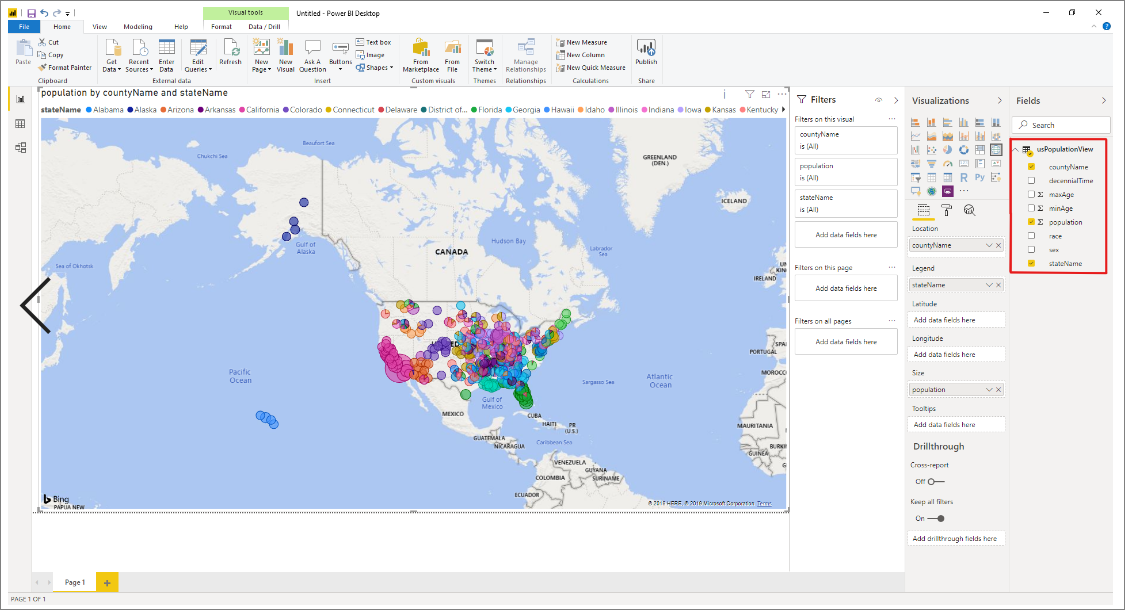 Регионы для Power bi карта. Power bi заполненная карта поле размер. Построение связей в Power bi подробно.